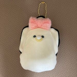 つぶらな瞳の和食屋 ベビーなまがき なまがき 牡蠣 りぼん リボン むぎゅぬい キーホルダー ぬいぐるみ マスコット ストラップ