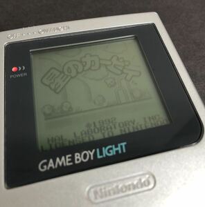 ゲームボーイライト LIGHT Nintendo 任天堂 GAMEBOY シルバー 日本製