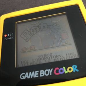 ゲームボーイカラー 任天堂 COLOR GAME BOY ニンテンドー Nintendo イエロー 本体の画像1