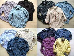 ●メンズ USED 長袖シャツ 福袋 まとめて まとめ売り 50点 セット 大量 洋服 古着 仕入れ ●58