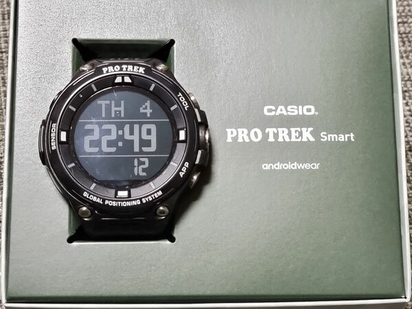 CASIO PRO TREK Smart WSD-F20 ブラック プロトレック 大画面 登山 アウトドア 新品 フィルム付き