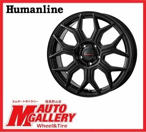 郡山店★スタッドレスタイヤホイールSET★ヒューマンライン HS-10M 6.5J 16インチ 5H114+38& YH IG70 195/65R16 21年製★新型プリウス