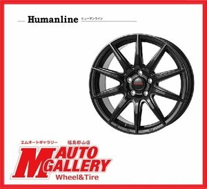 郡山店★スタッドレスタイヤホイールSET★ヒューマンライン SS-010 6.0J 15インチ 5H100+42&トーヨー ギズ2 185/65R15 23年製 新型シエンタ