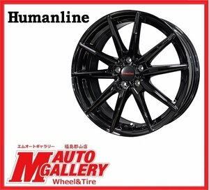 郡山店★スタッドレスタイヤホイールSET★ヒューマンライン HS-08 15インチ 6.0J 5H114+45&BS WS90 195/65R15 22年製☆アイシスなど