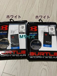 BURTLE バートル エアーフィット　4070 ホワイト　Mサイズサイズ　2枚セット