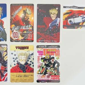 ★ テレカ おまとめ7枚 ★ TRIGUN トライガン 内藤泰弘 ★ テレホンカード 50度数 未使用品 ★の画像10