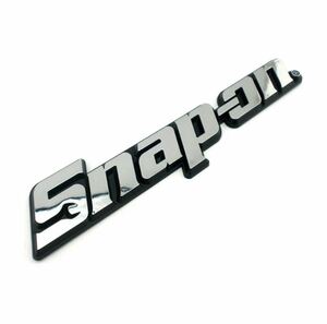 スナップオン Snap-on シルバーエンブレムステッカー 11.7cm 送料無料