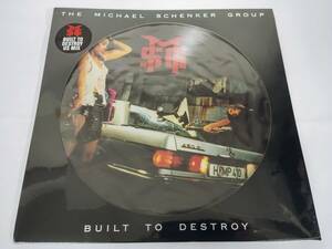 未使用　未開封　輸入盤　ピクチャー盤　The MICHAEL SCHENKER GROUP. BUILT TO DESTROY CRPX1058 【2】