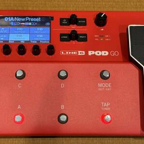 LINE6 POD Go Limited Edition Redの画像5
