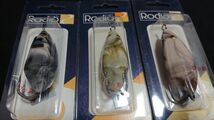 ロデオクラフト クローク ジュニア フロッグ 3個セット 新品1 Rodio Craft ロデオ Croak Jr ライギョ 雷魚 鯰 なまず ナマズ _画像2