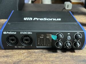 オーディオインターフェース presonus studio24c