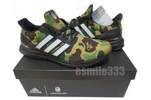 新品 国内黒タグ F35097 ADIDAS ULTRA BOOST BAPE A BATHING APE CAMO アディダス ウルトラブースト ア ベイシング エイプ US9.5/27.5cm