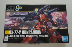 新品 HGUC 1/144 機動戦士ガンダム ガンキャノン 190 プラモデル 色分け済みプラモデル/HG ガンダム ガンプラ バンダイ