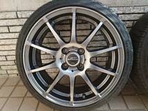 A-TECH SCHNEIDER　16インチ　6J　+43　4H　PCD100　４本　シュナイダー　165/45/R16_画像1