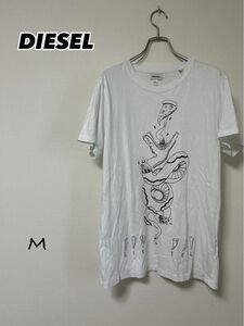 DIESEL Tシャツ プリント ホワイト