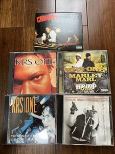 KRS ONE BOOGIE DOWN PRODUCTIONS 5枚セットcriminal minded delux edition by all means necessaly return of the boom bap hip hop lives