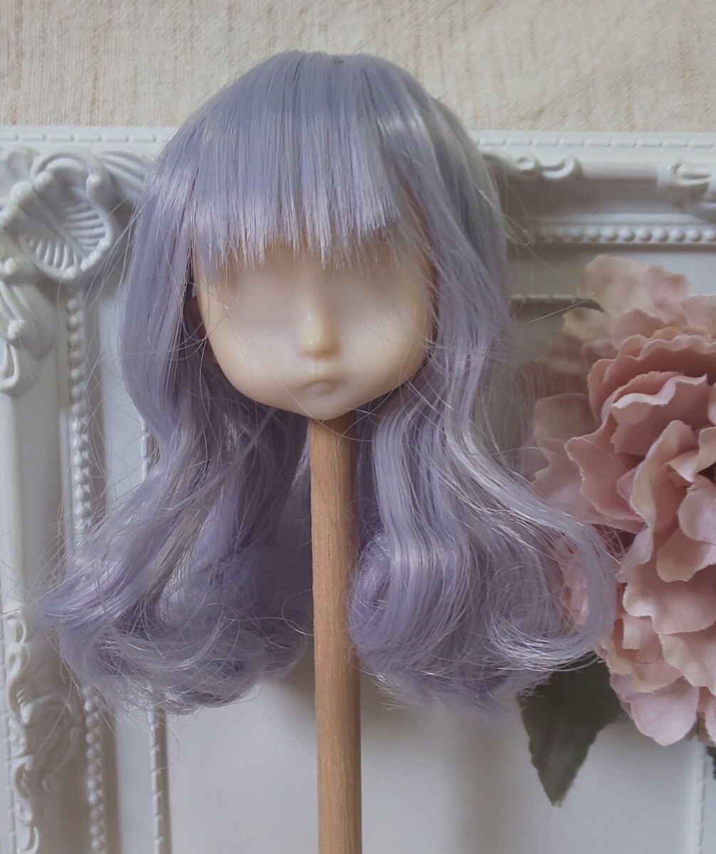 ★Seria Doll Doll Wig Doll Head Cute Handmade Custom Dolls etc. ★Crocus Curly Hair Ends, poupée, Poupée de personnage, Poupée personnalisée, les pièces