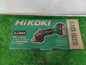 【未使用品】HiKOKI(ハイコーキ) 18V コードレスディスクグラインダー 蓄電池・充電器・ケース別売り G18DSL2(NN) 電動工具/ITH519FBNOG4