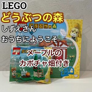 LEGO どうぶつの森 しずえさん おうちにようこそ レゴ 購入特典 メープルのカボチャ畑付き