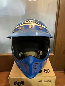 アライ　東単扱い　MX オフロード　ヘルメットビンテージ Arai ジャンク品