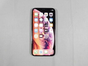 『難有り』 au　 iPhoneXS　256GB　SIMフリー　MTE22J/A