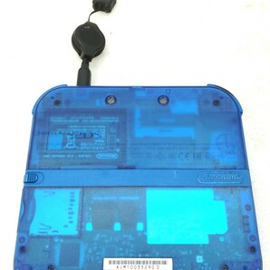 f2158/【動作品】 任天堂 NINTENDO2DS 本体/NINTENDO3DS モンスターハンタークロス 箱なし 取扱説明書なし 現状品の画像2