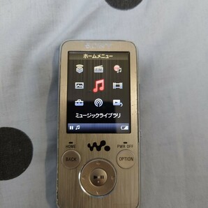 SONY ウォークマン WALKMAN NW-S738F ソニー ゴールド 初期化済みの画像1