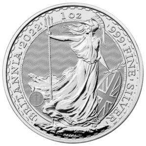 【ご紹介します！】イギリス 2022年★ブリタニア1オンス銀貨3 1.1ｇ★エリザベス女王肖像★コインコレクションは歴史が示す資産保全の王道の画像1