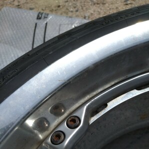 RAYS VOLKRACING GT-C FACE1 17インチ タイヤホイールセット センターキャップ付き！！ 2本のみ の画像4