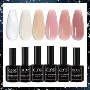 [6pcs] natural sia-ka Large .ru nails * each 8ml*SP03(. photograph first. color 6 color )