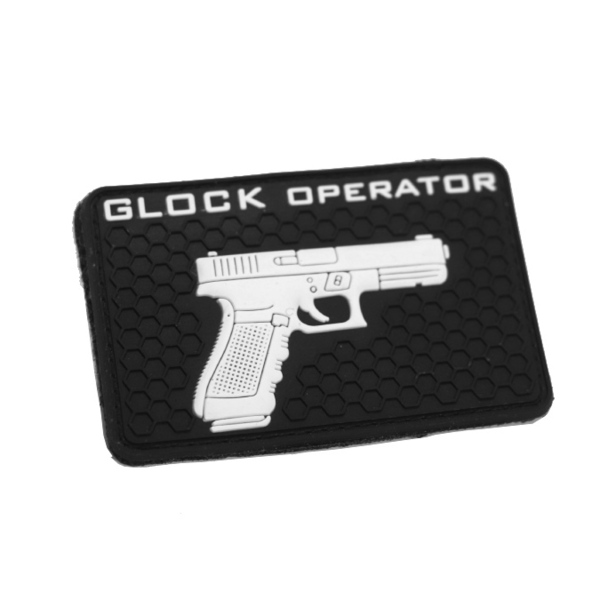 Polenar Tactical Glock Operator PVC Patch ブラックカラー