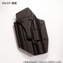 六七五 製作 Steyr ステアー L9A2 SUREFIRE X300U ライト 専用 カイデックス ホルスター 右用 Greyカラー 国内製造品_画像3