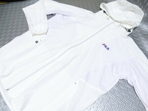 B品★CFG85★春ゴルフ★FILA GOLF★フィラゴルフ★吸汗速乾4WAYストレッチウインドウインドブルゾン★3L/WT