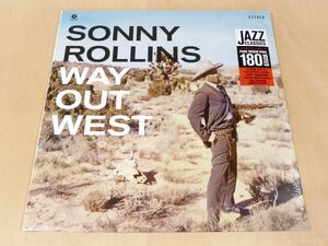 未開封 ソニー・ロリンズ Way Out West 限定リマスター180g重量盤LP Sonny Rollins Ray Brown Shelly Manne Virgin Vinyl Audiophile DMM