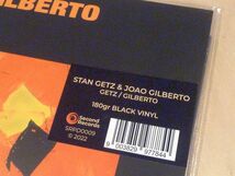 未使用 スタン・ゲッツ Stan Getz / Gilberto 復刻180g重量盤LP Joao Astrud Antonio Carlos Jobim イパネマの娘 アストラッド・ジルベルト_画像7