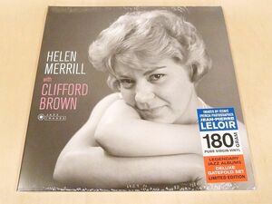 未開封 ヘレン・メリル Helen Merrill With Clifford Brown デラックス・エディション 限定180g重量盤LPボーナス1曲追加 Quincy Jones