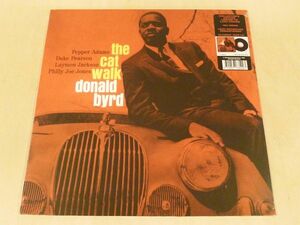 1000枚限定 未開封 ドナルド・バード Cat Walk 復刻リマスター180g重量盤LP Donald Byrd Duke Pearson Pepper Adams