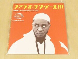 未使用 ファラオ・サンダース Harvest Time 限定7インチアナログレコード Pharoah Sanders Love Will Find A Way 2024 RSD