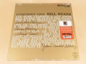 未開封 ビル・エヴァンスEverybody Digs Bill Evans Mono Mix オリジナルテープリマスター限定180g重量盤LP RSD Limited Edition Riverside