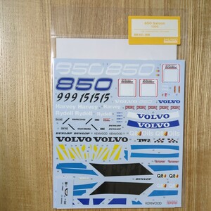 SHUNKO MODELSshunko- model 1/24 Volvo 850 saloon 1995 decal ( Tamiya correspondence ) SHK-D137