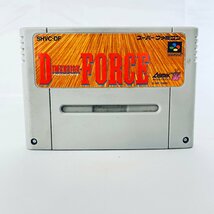 SFC スーパーファミコン ディメンションフォース ソフトのみ 起動確認済_画像1