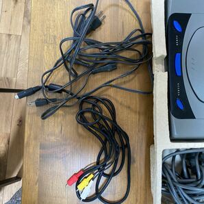 2403I55 SEGA SATURN HST-0001 セガサターン ゲーム機 箱付き 通電のみ確認 コレクション 現状品の画像4