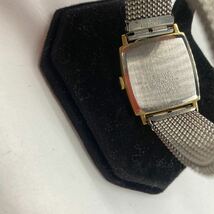 exH0014 SEIKO 5328-5000 セイコー スモールセコンド スモセコ スクエア メンズ手巻き腕時計 稼働ok 現状品_画像4