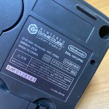 2404H14 Nintendo 任天堂 ニンテンドー ゲームキューブ GAMECUBE DOL-101 通電のみ確認_画像3