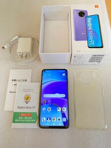 早い者勝ち　Xiaomi Redmi Note 9T 128GB SIMフリー　ネット制限OK ナイトフォールブラック