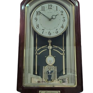 SEIKO セイコー からくり時計 Marionne RE526B 昭和レトロ 掛時計 壁掛け時計 (0419c13)の画像1