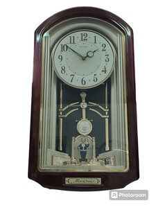 SEIKO セイコー からくり時計 Marionne RE526B 昭和レトロ 掛時計 壁掛け時計　(0419c13)