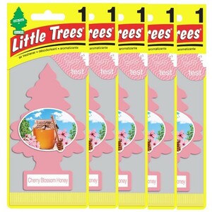 Little Treesリトルツリーエアーリフレッシュナー チェリーブロッサム ハニー5枚セット