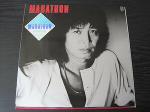 ◆送料無料　マラソン 　盤面良　/　吉田拓郎　/ レコード LP