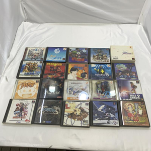 【中古】TVソフトS）未検品)PS1 ソフト 60本セット スーパーロボット大戦α 幻想水滸伝Ⅱ マクロスなど[240019451003]